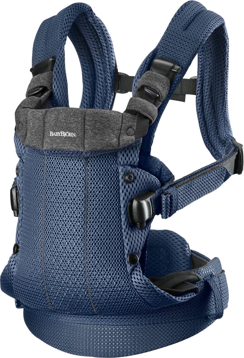 BabyBjörn Draagzak Harmony - Navy Blue (3D Mesh)