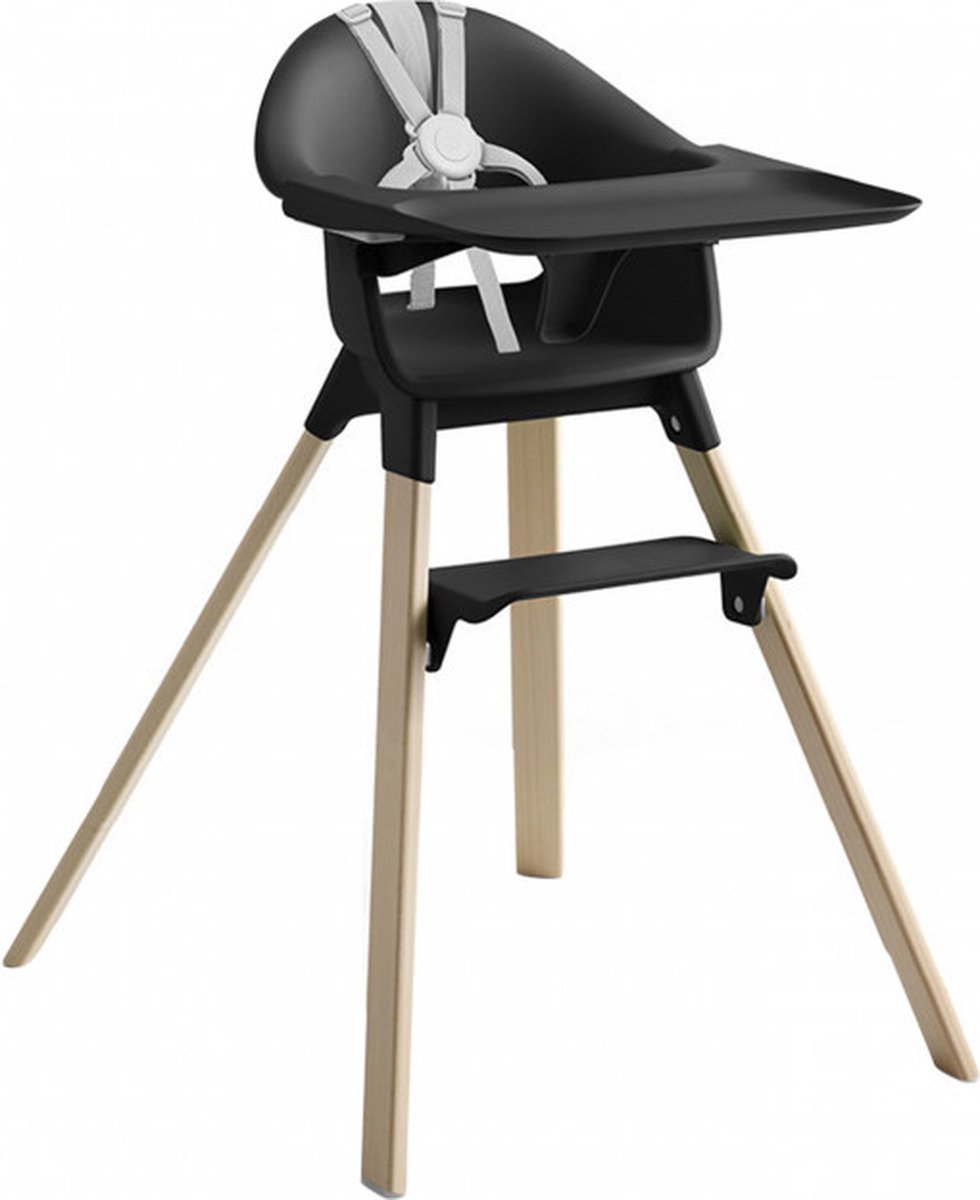 Stokke® Clikk™ Kinderstoel - Black Natural