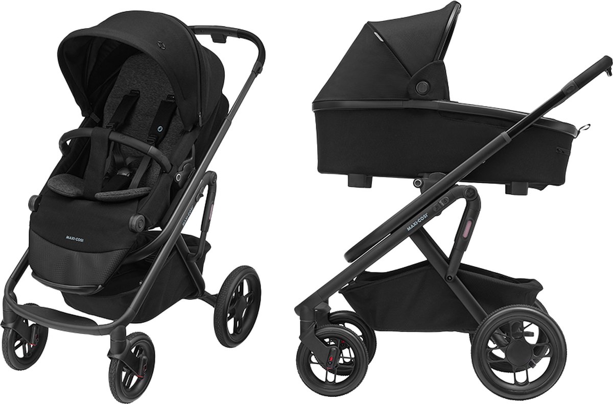 Maxi-Cosi Lila XP+ Kinderwagen - Essential Black