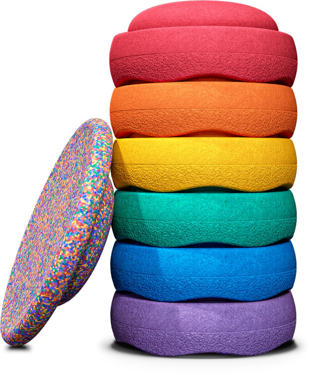 Stapelstein Super Confetti Rainbow - Classic
