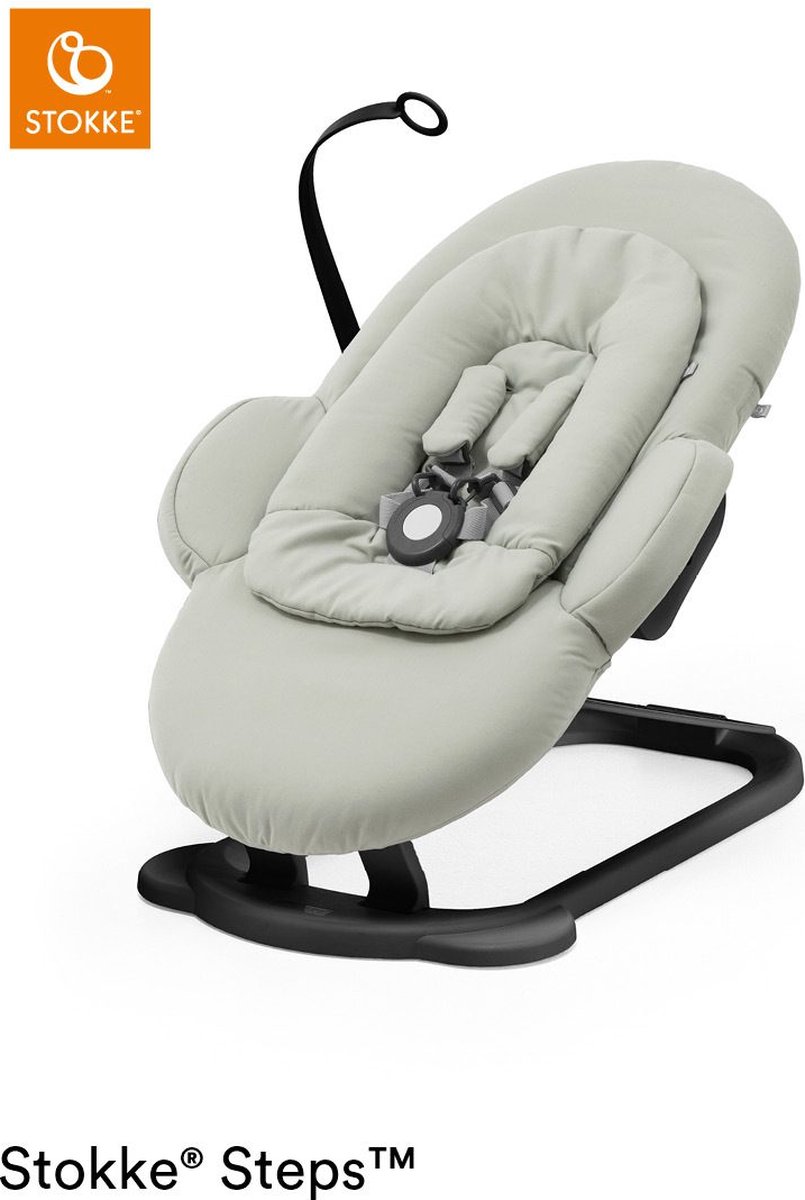 Stokke® Steps™ Wipstoel - Soft Sage/Black Chassis