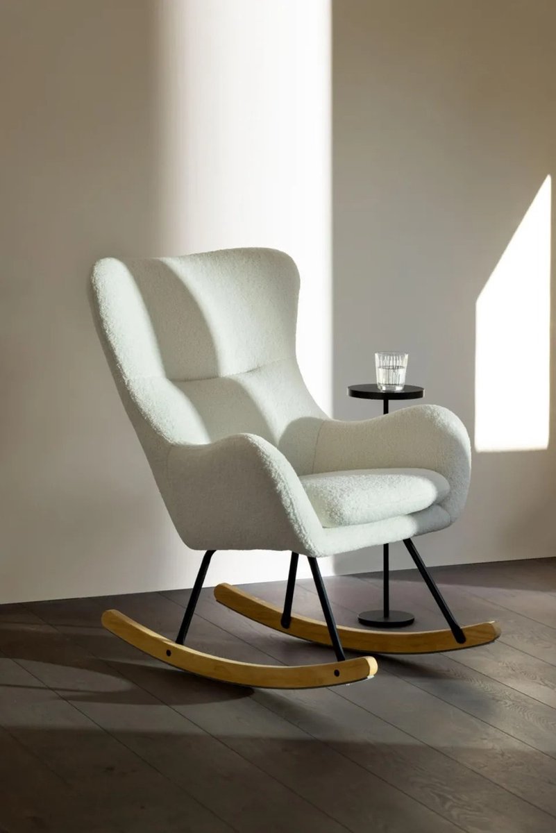 Quax Schommelstoel Volwassenen Basic - Cream Sheep