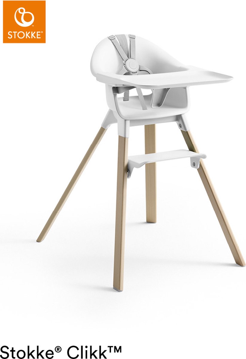 Stokke® Clikk™ Kinderstoel - White