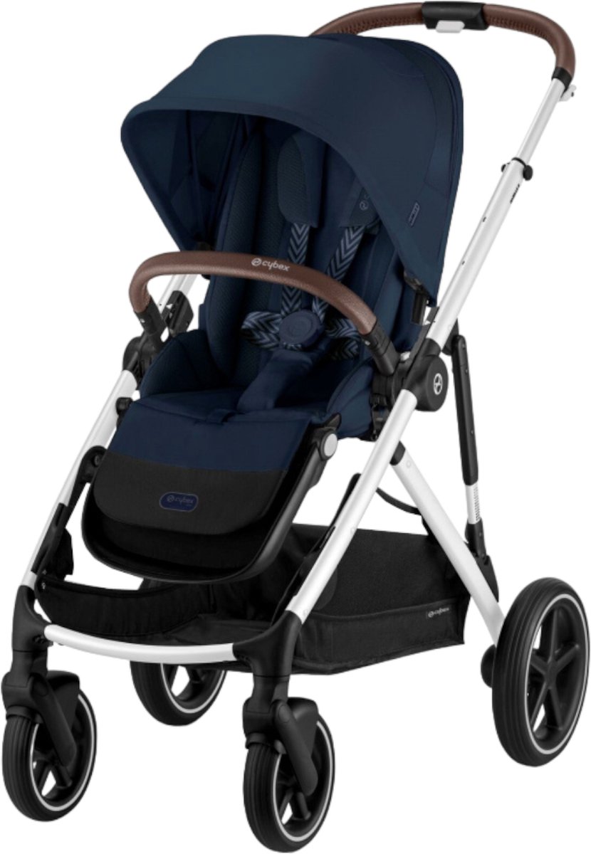 Cybex Gazelle S Kinderwagen - Zilver Frame - Ocean Blue