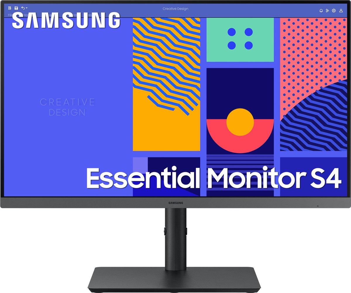 Samsung LS24C432GAUXEN computer monitor 61 cm (24") 1920 x 1080 Pixels Full HD LED Zwart