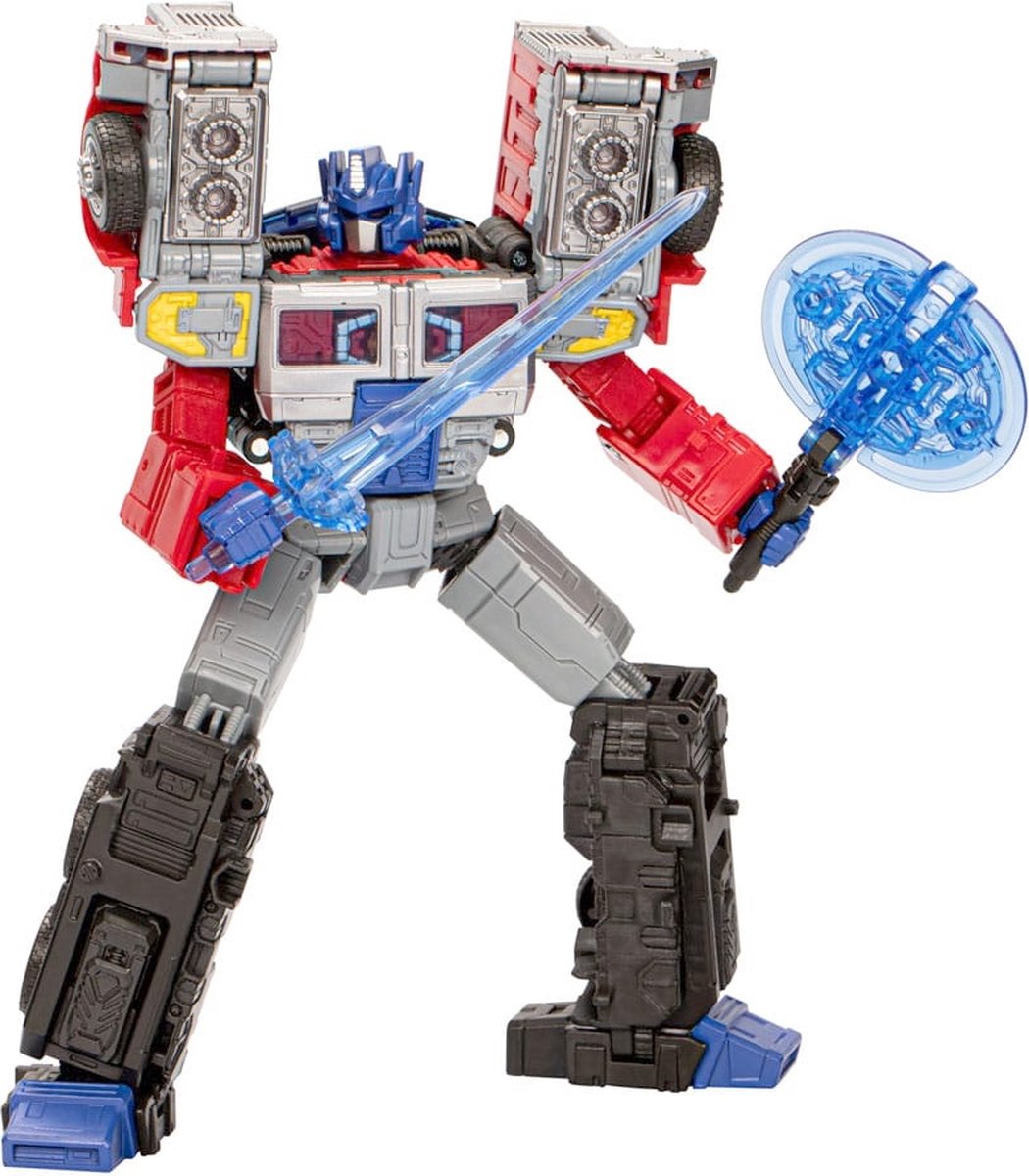Transformers Generations Legacy United Leader Class Action Figure G2 Universe Laser Optimus Prime 19 Cm
