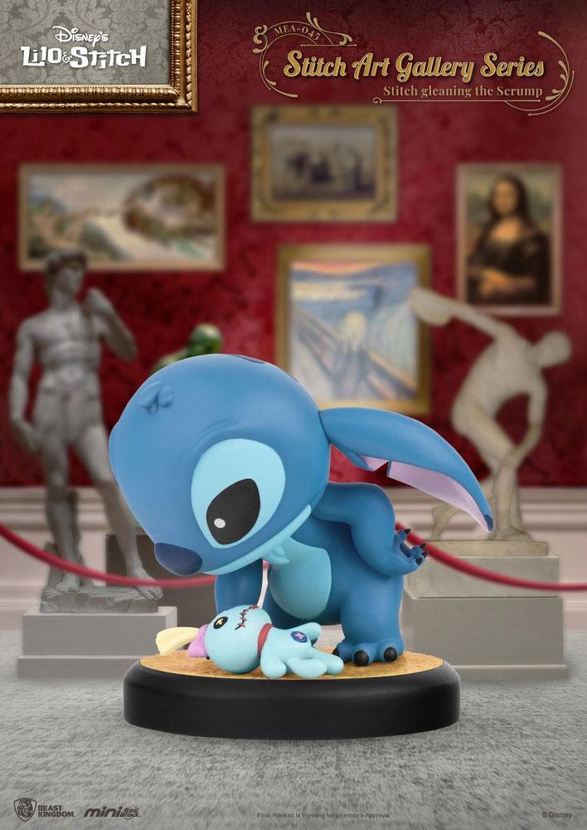 Disney: Lilo And Stitch - Stitch Art Gallery Series 3 Inch Figure Set