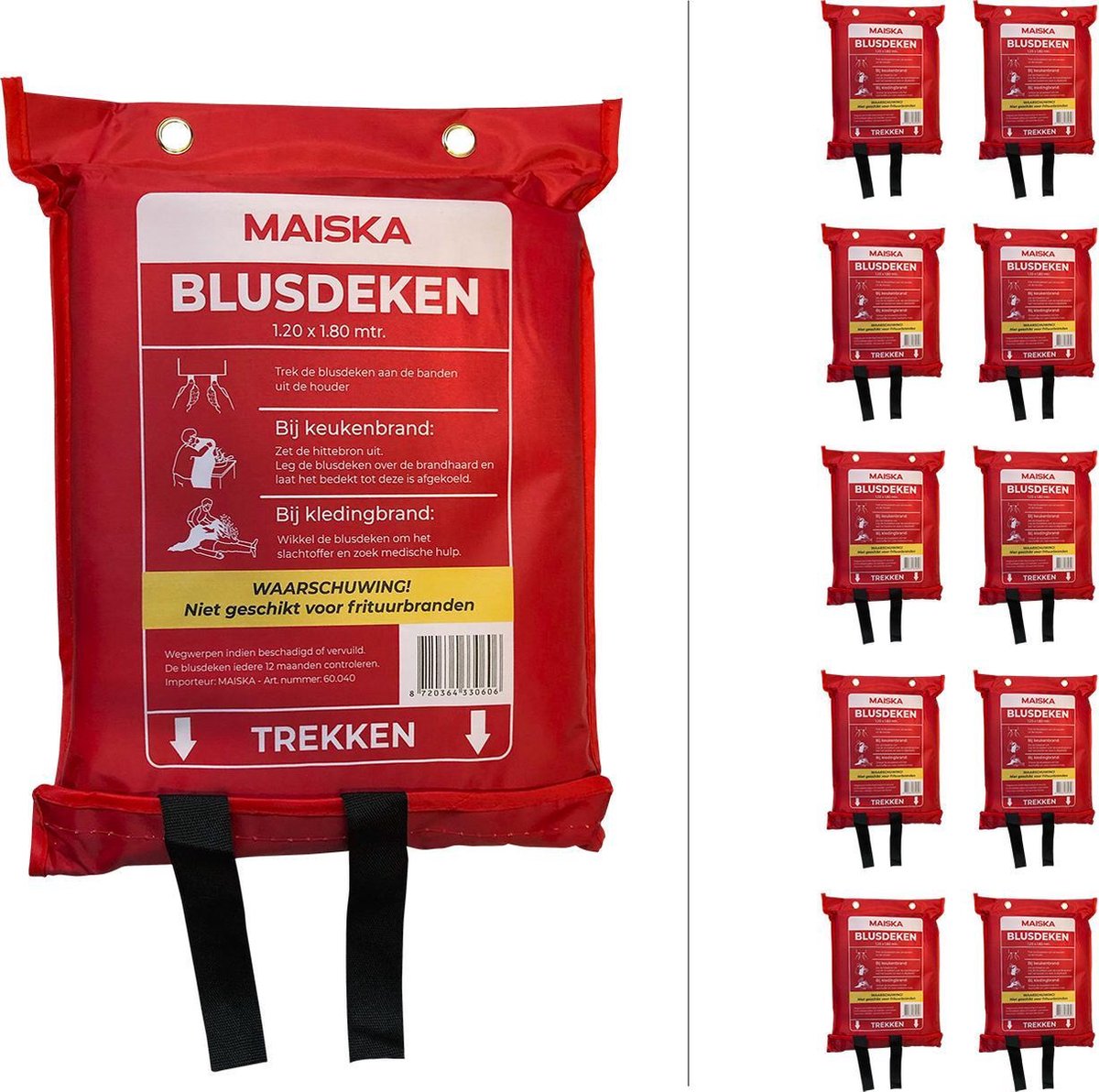 Keuringssticker algemeen rechthoek met laminaatlaag 50 x 25 mm - 500 stuks (op rol)