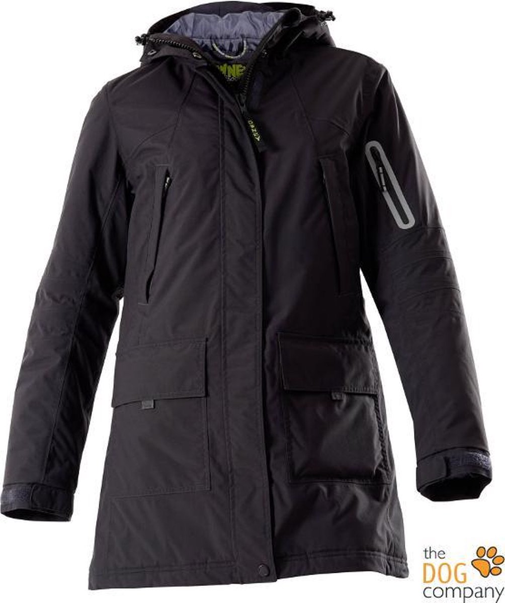 OWNEY Dames Winterparka Albany, antraciet, Maat: XXL