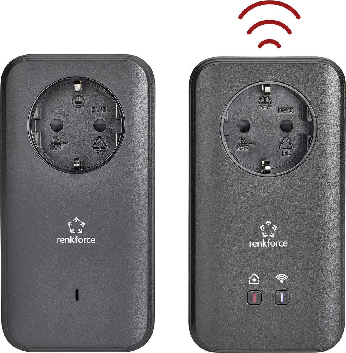 Renkforce PL600D WiFi Powerline WiFi starterkit RF-3385554 500 MBit/s