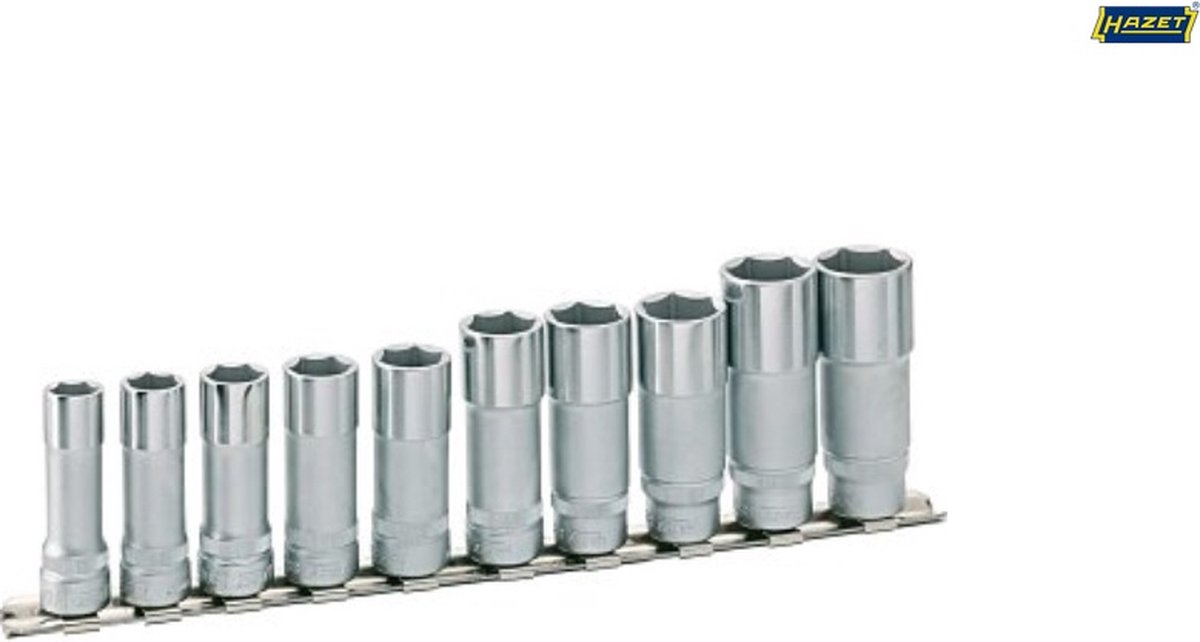 Hazet HAZET 880LG/10H Dopsleutelinzetset 3/8 (10 mm) 10-delig