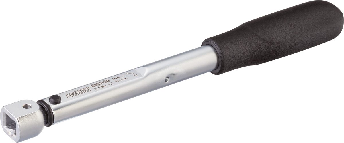 Hazet 6391-50 6391-50 Momentsleutel Voor insteekgereedschap 5 - 50 Nm