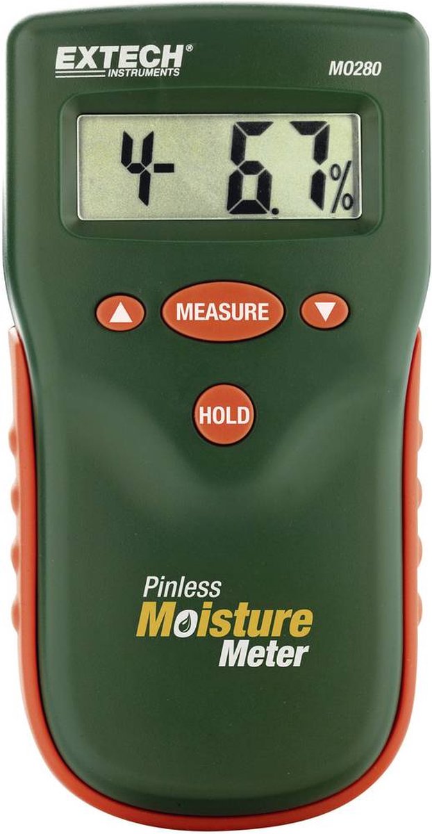 Extech MO280 Materiaalvochtigheidsindicator Meetbereik bouwvochtigheid 0 tot 99 %Vol. Meetbereik houtvochtigheid (bereik) 0 tot 99 %Vol.