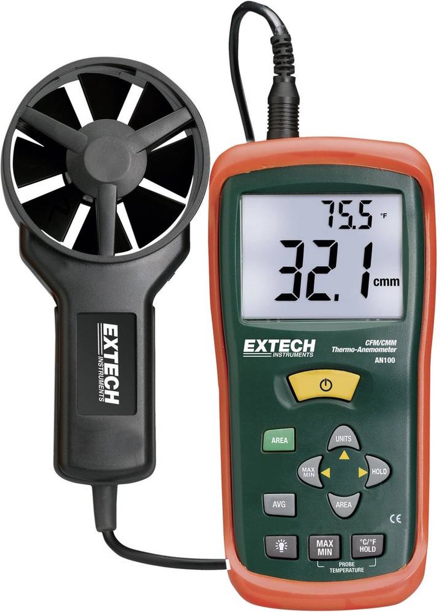 Extech AN100 Windmeter 0.4 tot 30 m/s