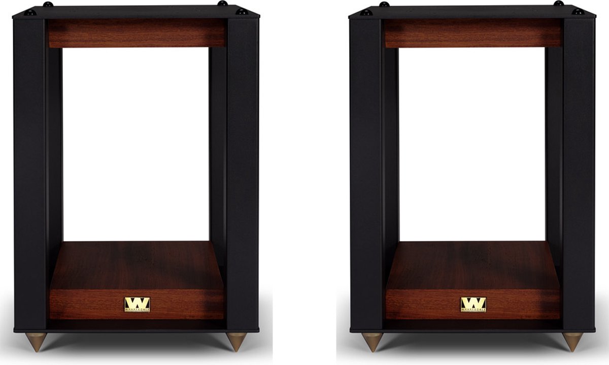Wharfedale Linton stands - Mahogany Red - SET