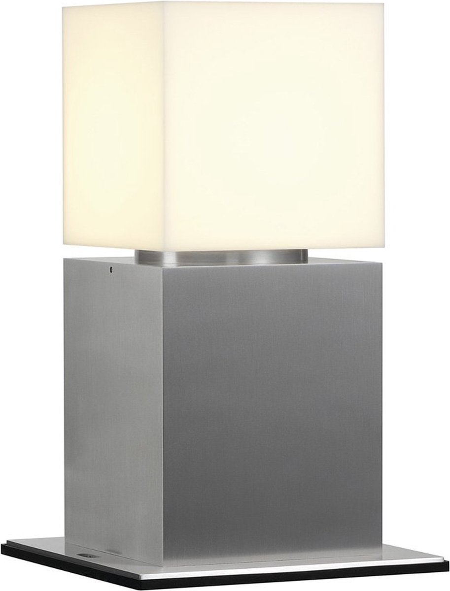 SLV 1000344 SQUARE POLE 30 Staande buitenlamp Energielabel: E (A - G) LED vast ingebouwd 20 W RVS