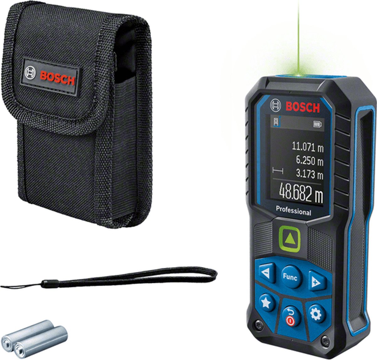 Bosch Professional GLM 50-25 G Laserafstandsmeter Statiefadapter 6.3 mm (1/4 inch) Meetbereik (max.) 50 m