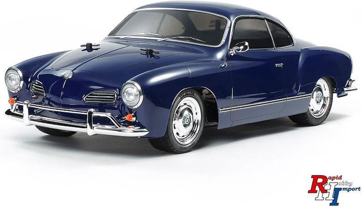 Tamiya 1:10 RC auto Elektro Straatmodel VW Karmann Ghia Brushed Achterwielaandrijving Bouwpakket