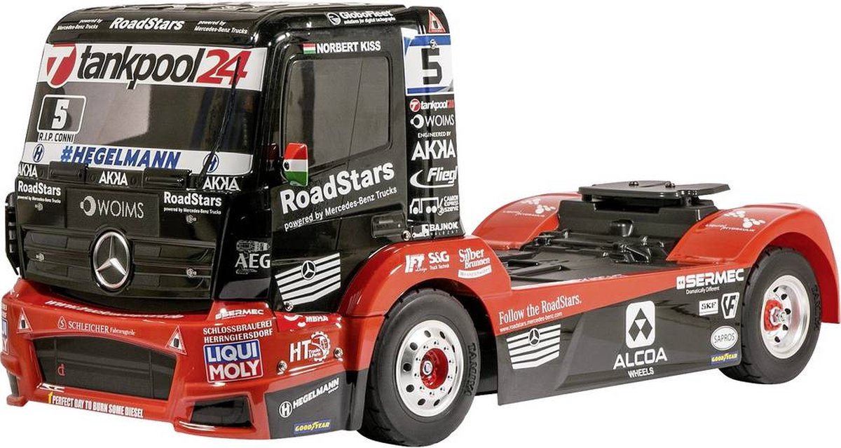 Tamiya 1:14 RC truck Elektro Truck Racing Truck Tankpool 24 Brushed 4WD Bouwpakket TT-01E