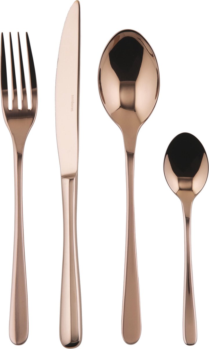 Sambonet Bestekset Taste - Koper - 24 delig / 6 personen