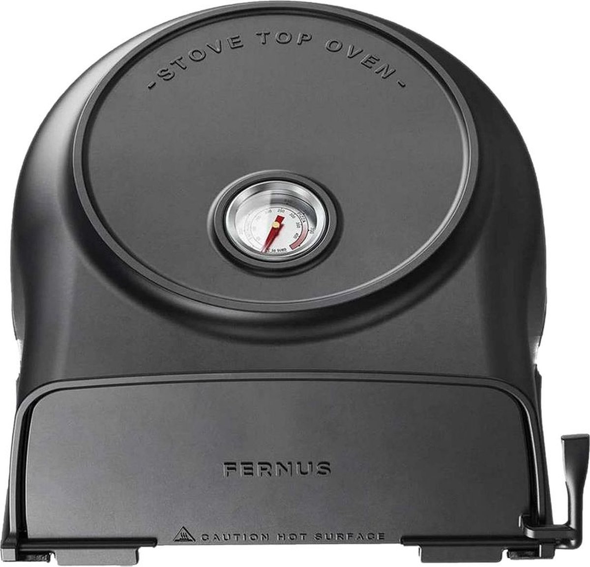 Fernus & Friends Pizza Oven - voor Fornuis - black matted - voor ø 26 cm pizza's