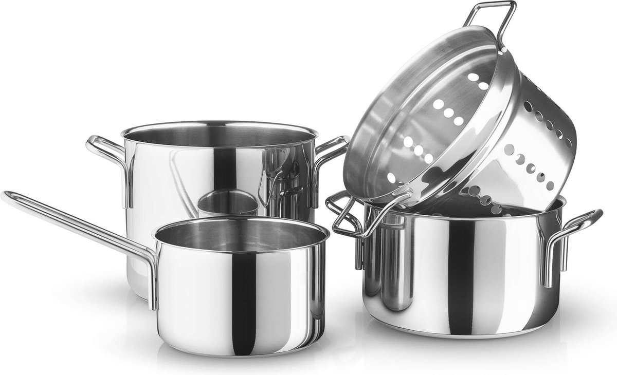Eva Solo Pannenset RVS - 4 delige set