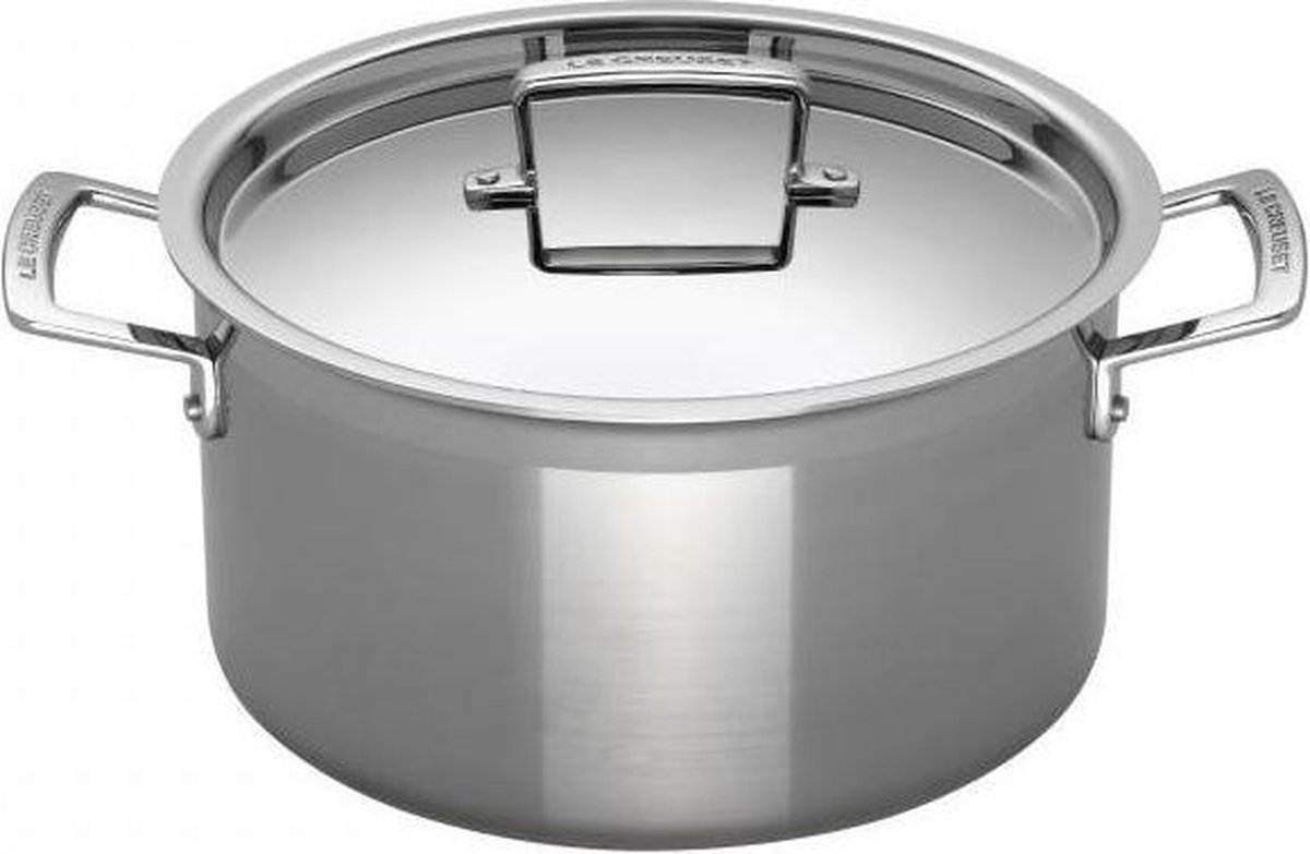 Le Creuset Kookpan Magnetik - TriPly RVS - ø 18 cm / 2.3 liter