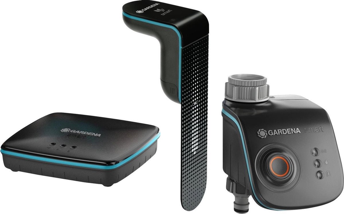 GARDENA smart Sensor Control Set 19202-20 Besproeiingsbesturing werkt op batterijen, werkt op het lichtnet