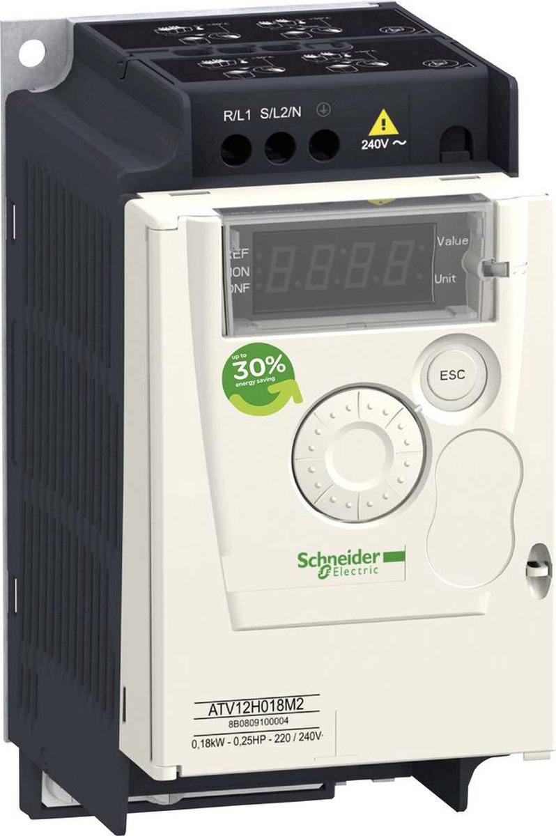 Schneider Electric Frequentieregelaar ATV12H037M2 0.37 kW 1-fasig