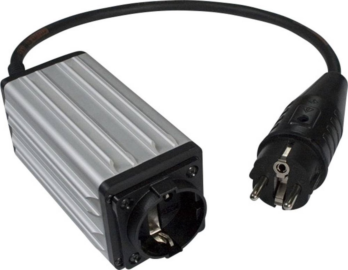 Schabus 300118 Aanloopstroombegrenzer ASB 120 Zwart, Aluminium IP54