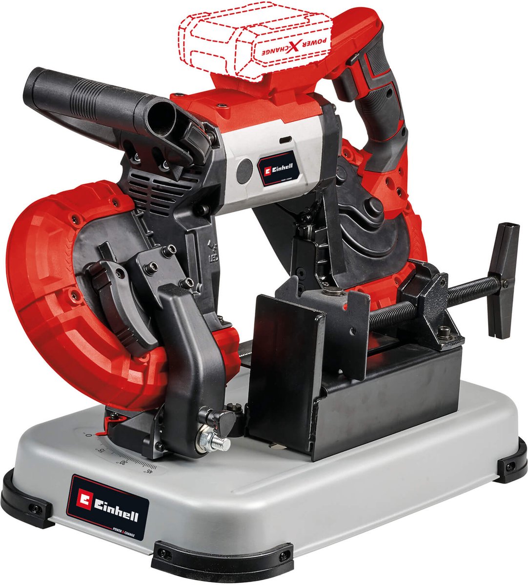 Einhell TE-MB 18/127 U Li-Solo Power X-Change Accu-lintzaag Snijdiepte (max.) 115 mm 18 V Zaagbladlengte 1141 mm