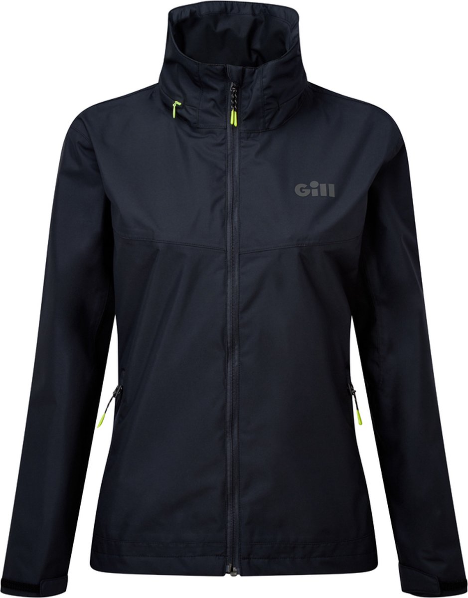 Gill Pilot jas zwart dames, M