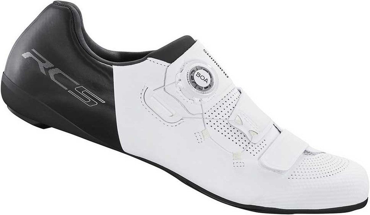 Shimano RC502 wielrenschoenen wit heren, 45