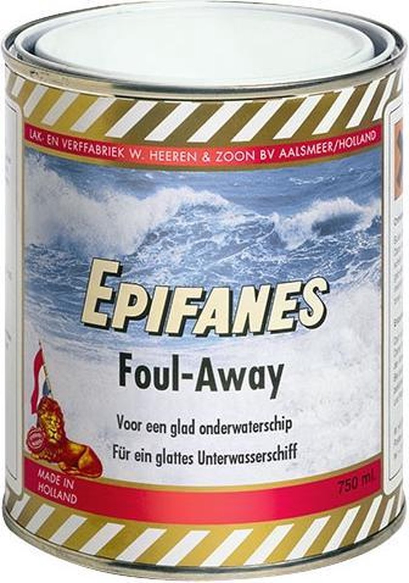 Epifanes Foul-Away zelfslijpende onderwaterverf 2 l, rood