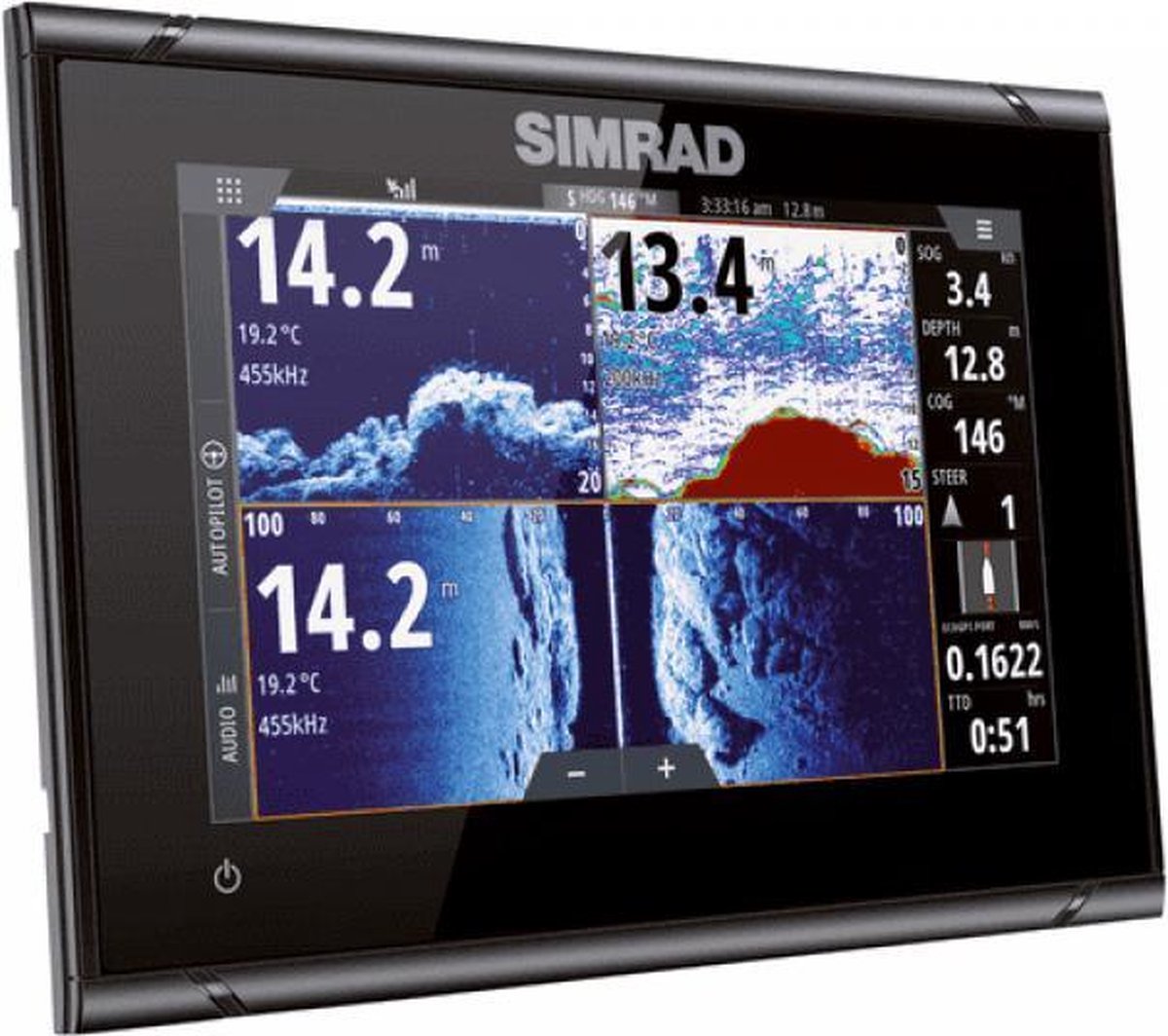 Simrad GO9 XSE kaartplotter