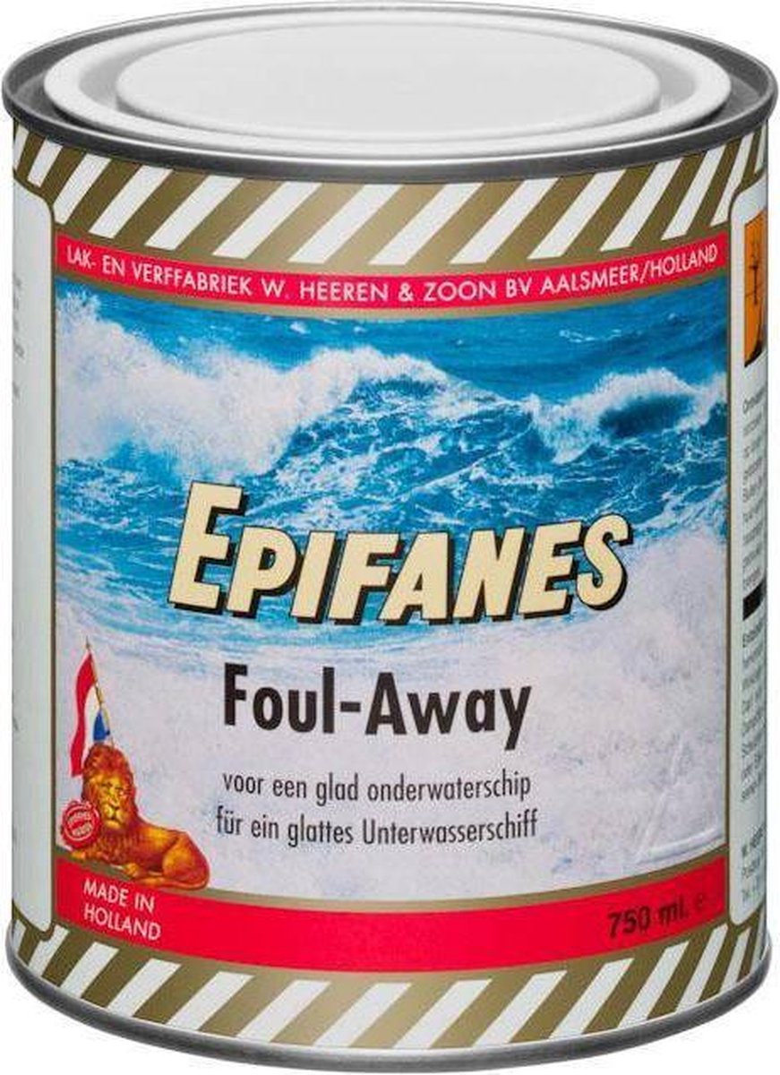 Epifanes Foul-Away zelfslijpende onderwaterverf 2 l, zwart