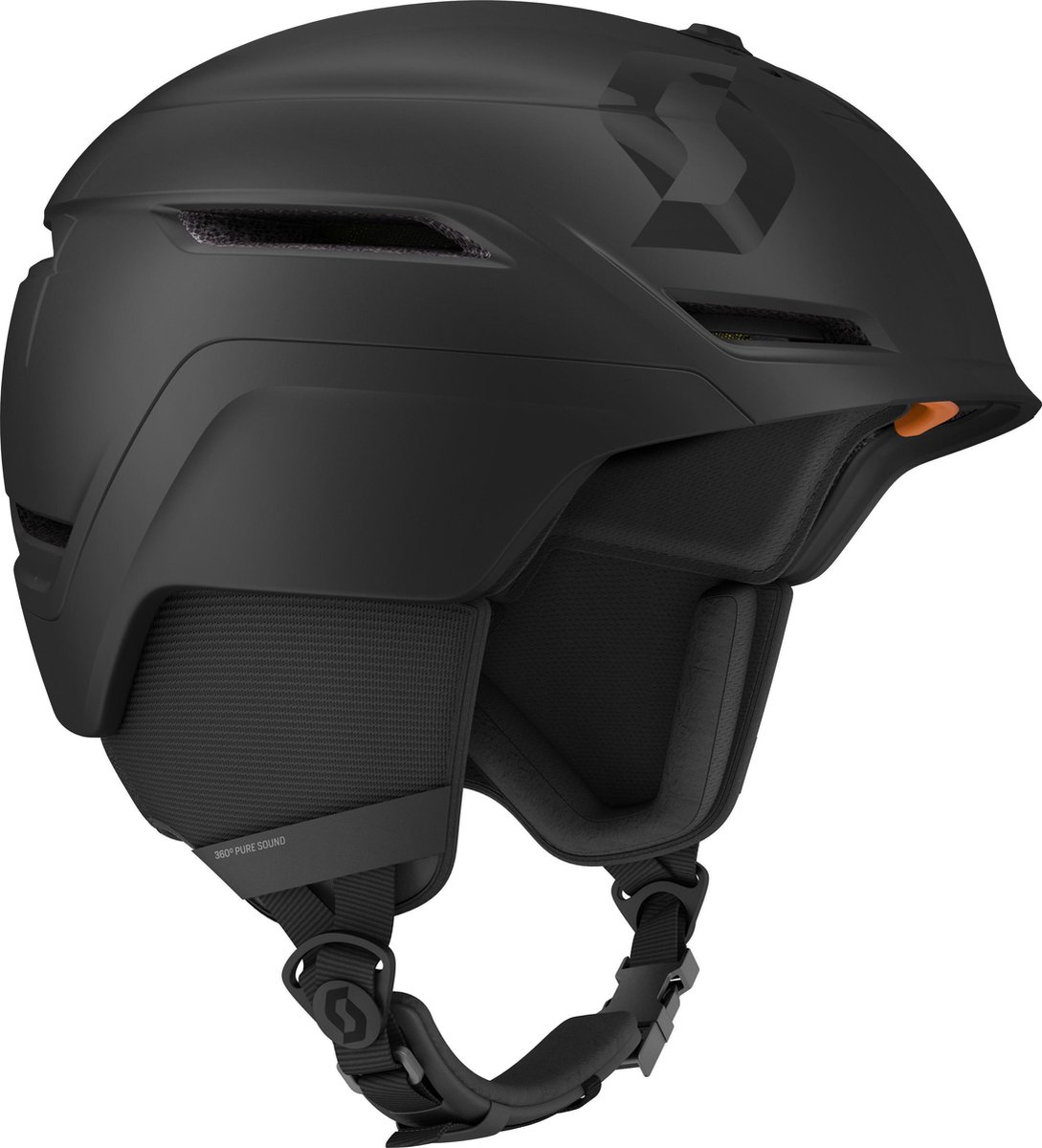 Scott Symbol 2 Plus D skihelm zwart, 51-55 cm