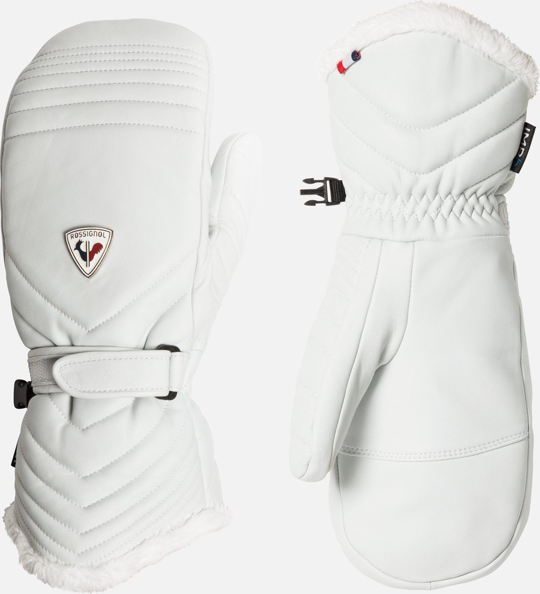Rossignol Select Leather Impr Mitten skiwanten wit dames, 9