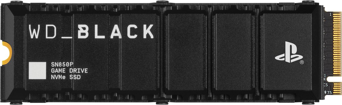 WD Black SN850P 2TB Heatsink NVMe SSD