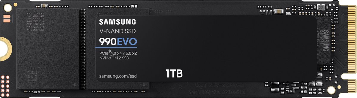 Samsung 990 EVO 1TB PCIe 5.0 M.2 SSD