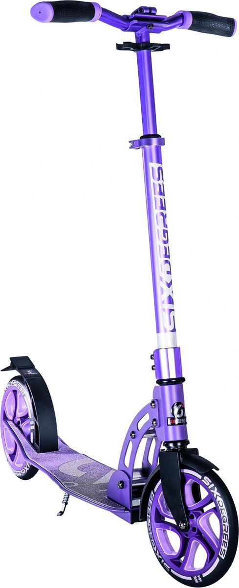 Six Degrees 2 wiel Step Opvouwbaar Voetrem Lila/Wit