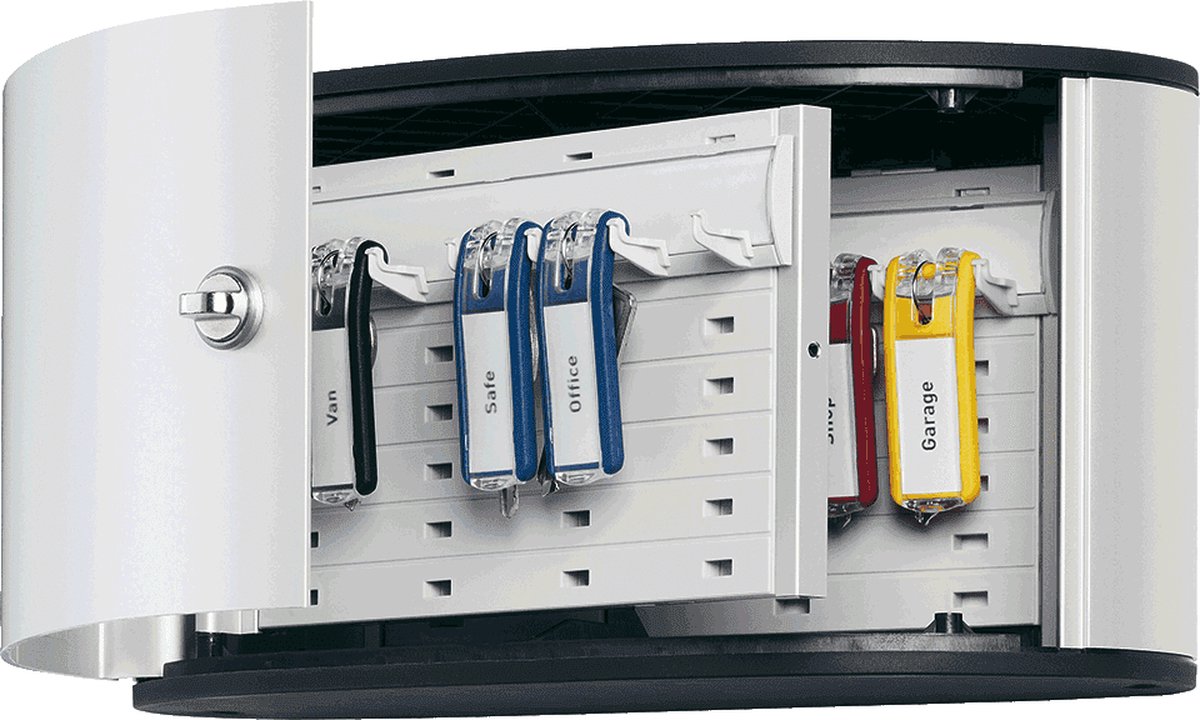 Durable Sleutelkast KEY BOX 72 - 1955 1955-23 Aantal haken 72 Zilver (metallic)