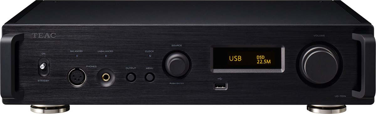 TEAC: UD-701N USB DAC Netwerkspeler - zwart