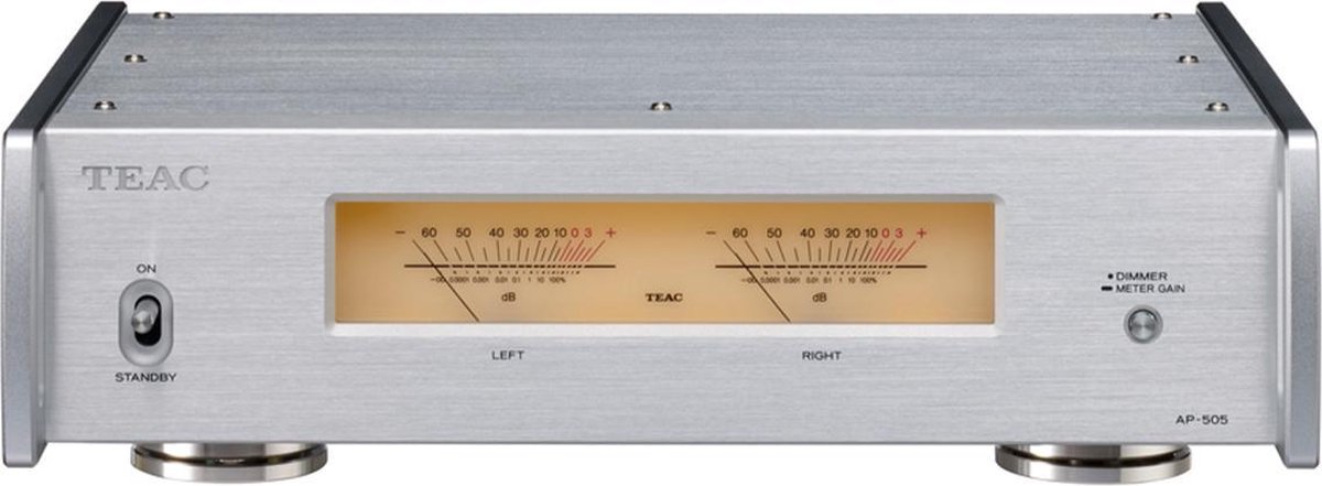 TEAC: AP-505 Stereo versterker - zilver