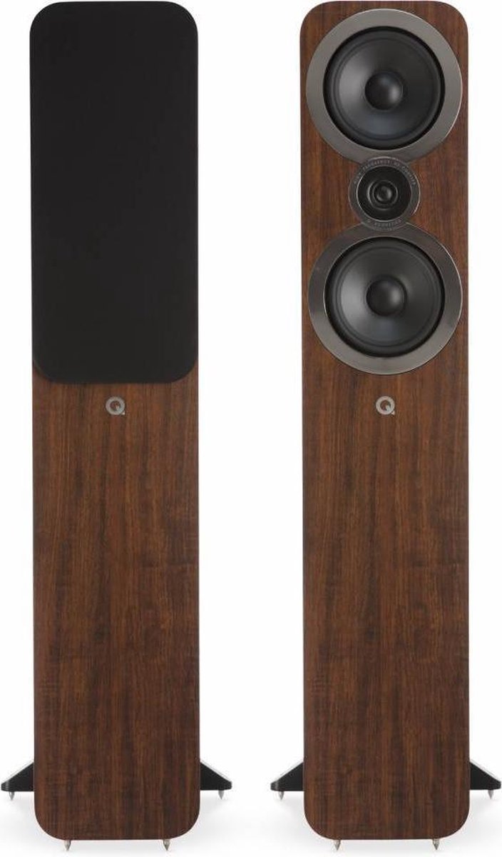 Q Acoustics: 3050i Vloerstaande speakers 2 stuks - English Walnut