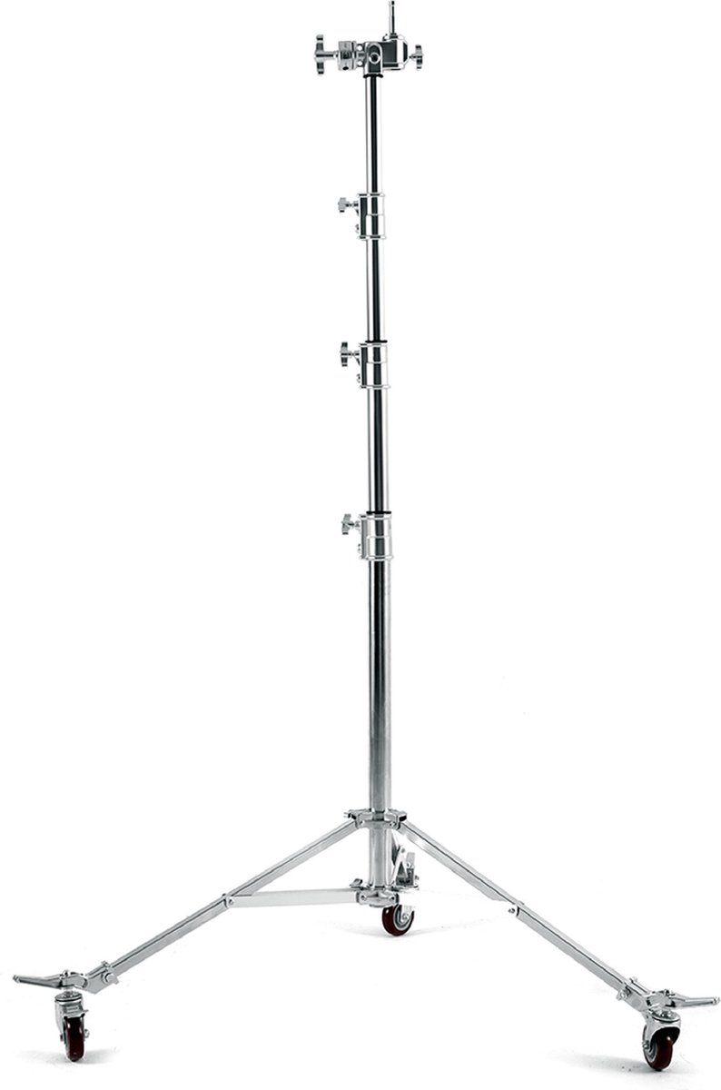 BRESSER Profi BR-C6M Heavy Duty Lampstatief met Wielen - 600 cm