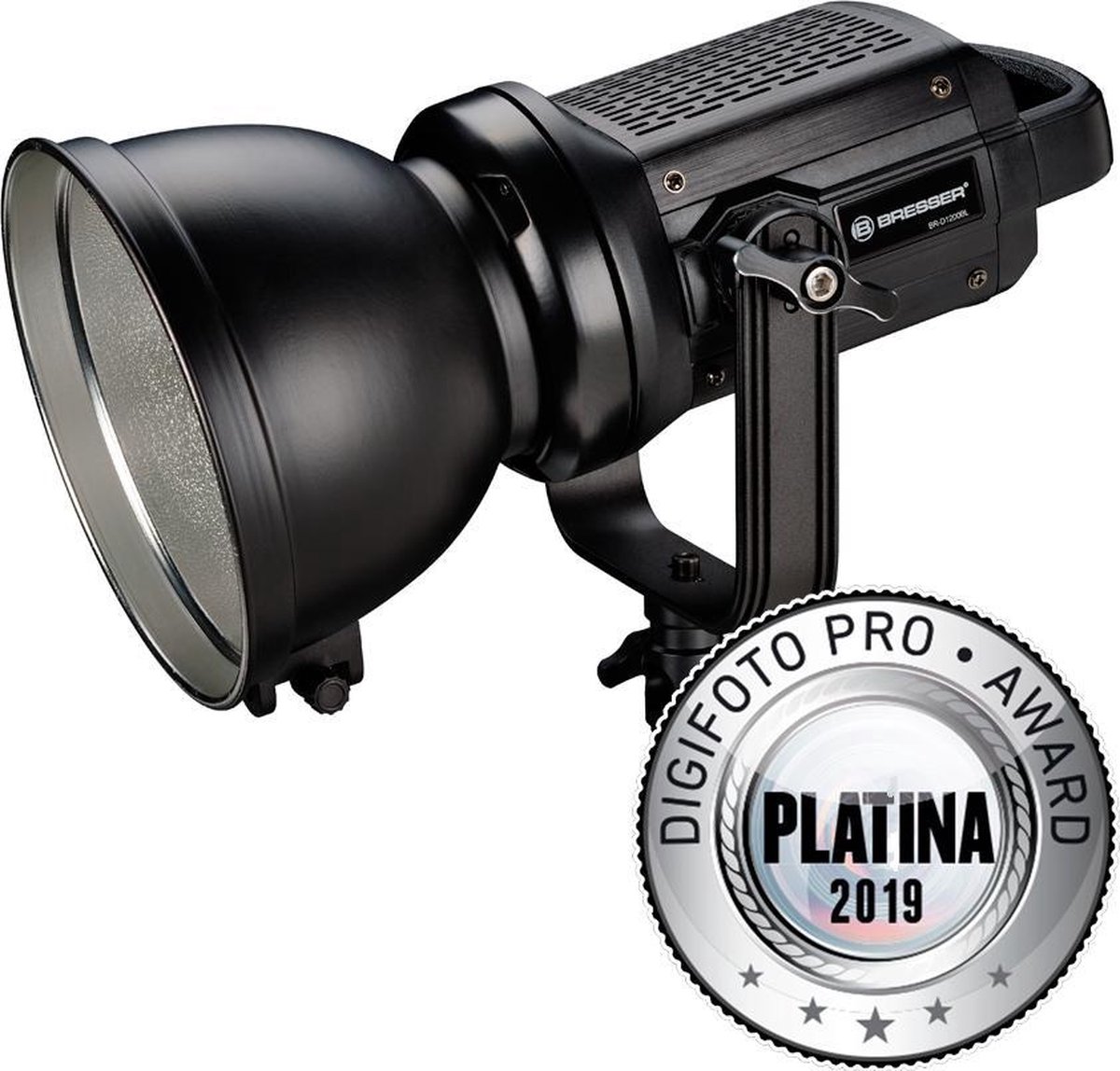 BRESSER LED continu licht COB BR-D1200BL Bi-Color en remote control
