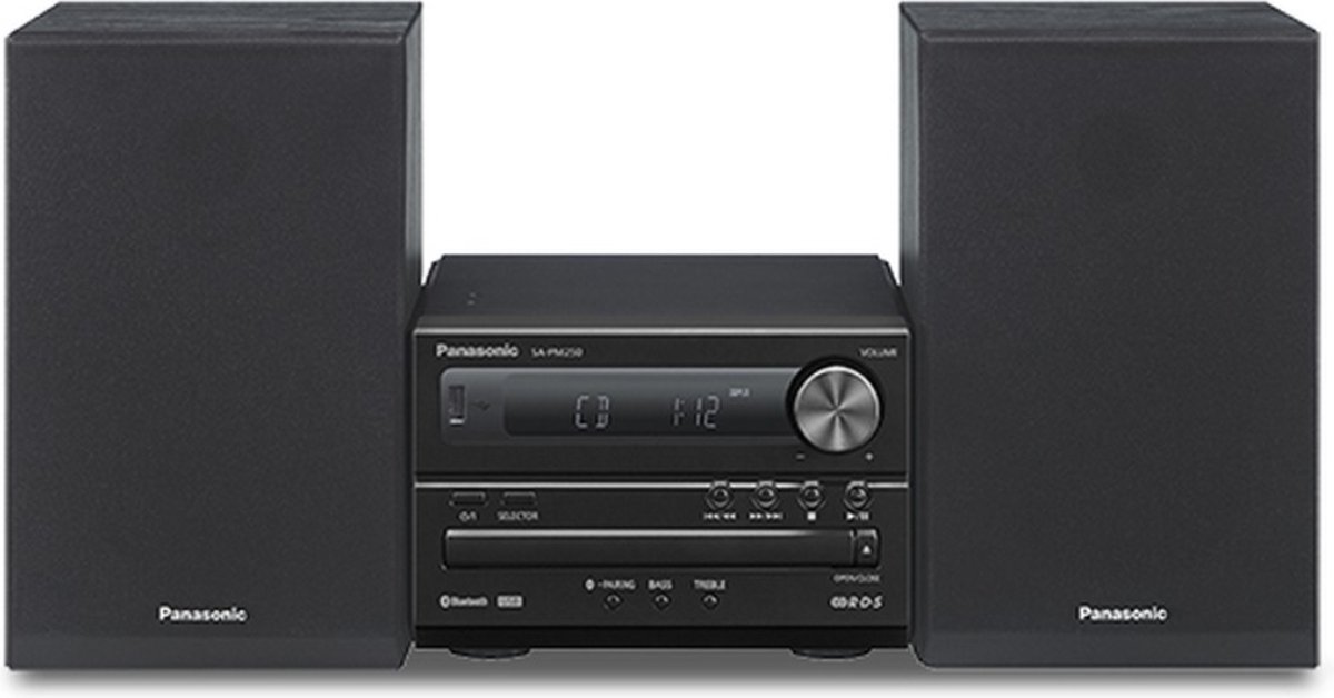 Panasonic Hi-Fi System SCPM250BEGK | Radio’s | Beeld&Geluid - Audio | 5025232895205