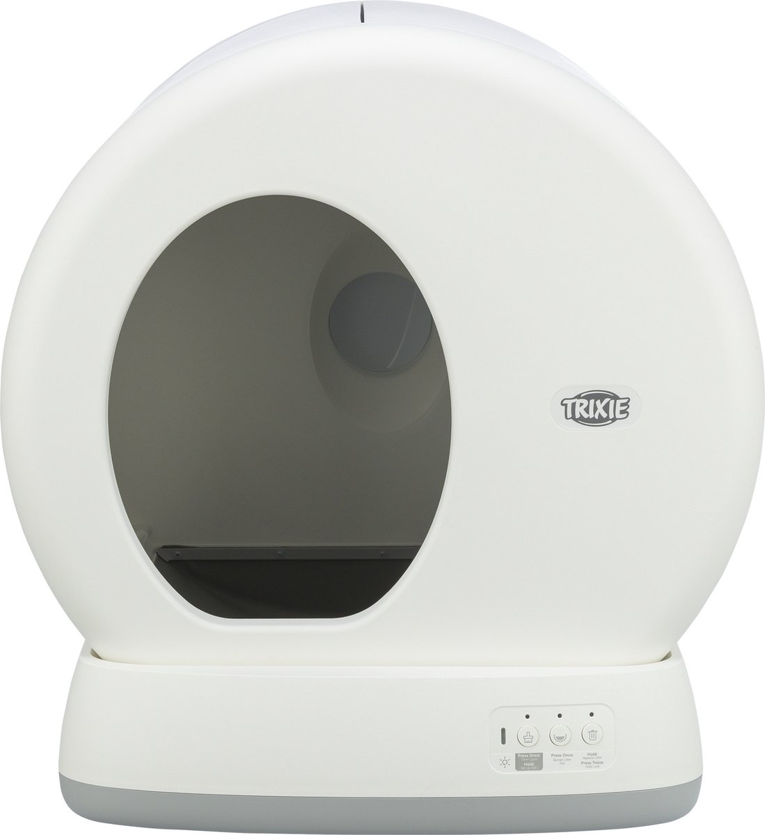 Trixie Zelfreinigende kattenbak - Wit - 53 × 55,5 × 52 cm