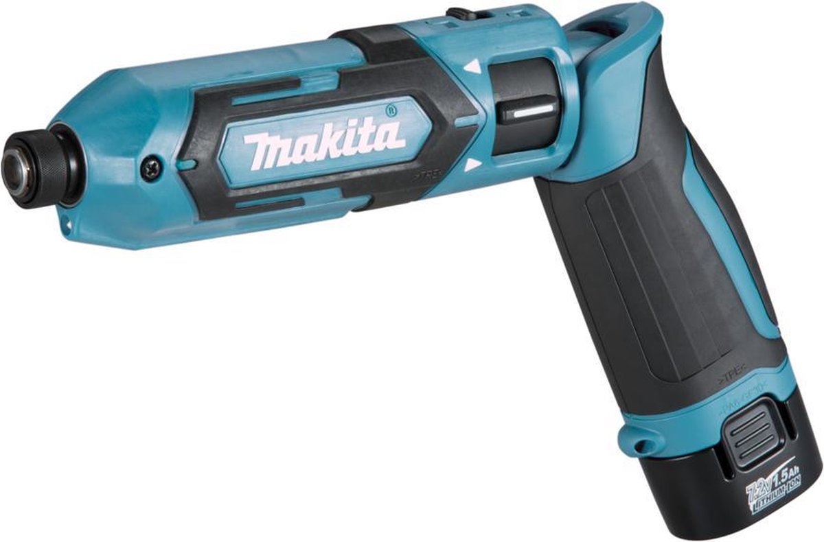 Makita TD022DSE TD022DSE Slagmoersleutel 7.2 V 1.5 Ah Li-ion Incl. 2 accus, Incl. tas
